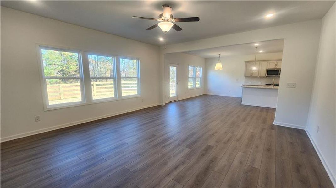 Spacious, unfurnished interior of a new home in The Estates at Casteel, Bethlehem (Image 12).