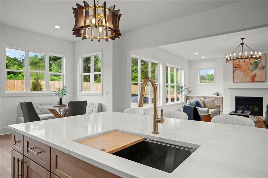 Furnished interior view inside a new home in , Marietta (Image 14). Furnished interior view inside a new home in , Marietta (Image 14).
