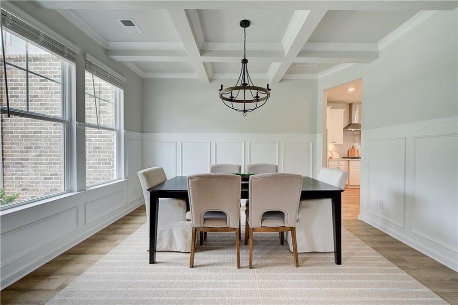 Furnished interior view inside a new home in Northcroft, Loganville (Image 7).