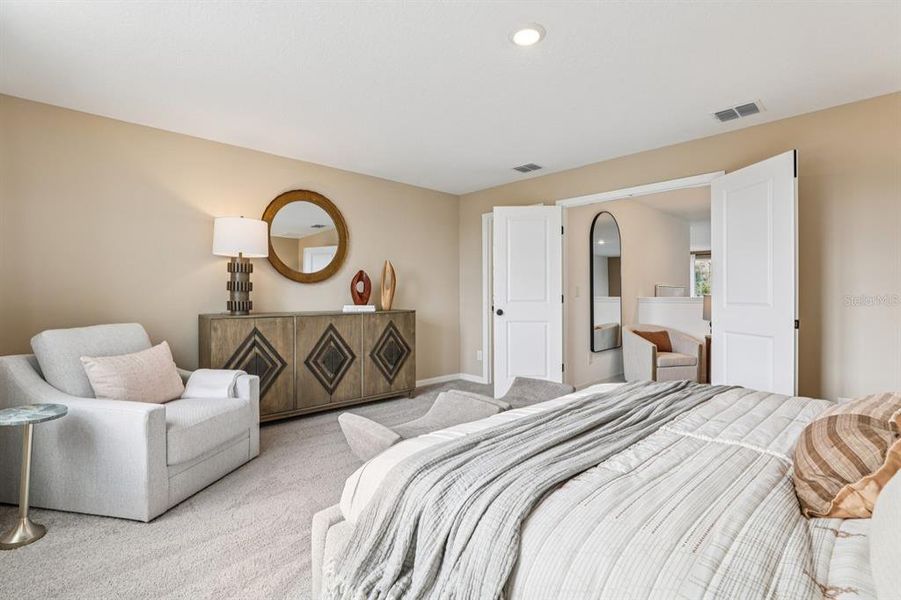 Furnished interior view inside a new home in Hawks Run, Kissimmee (Image 33).