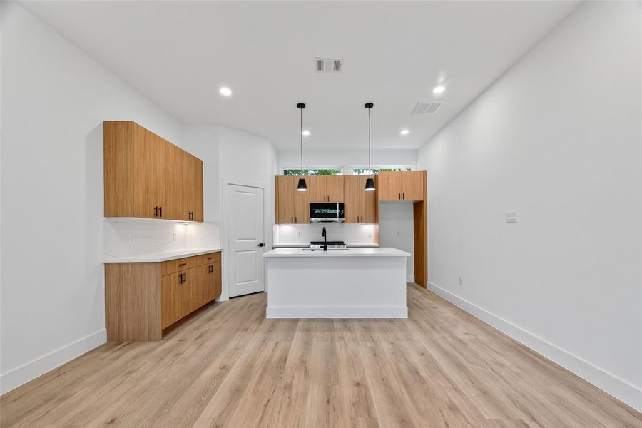 Furnished interior view inside a new home in , Houston (Image 9). Furnished interior view inside a new home in , Houston (Image 9).