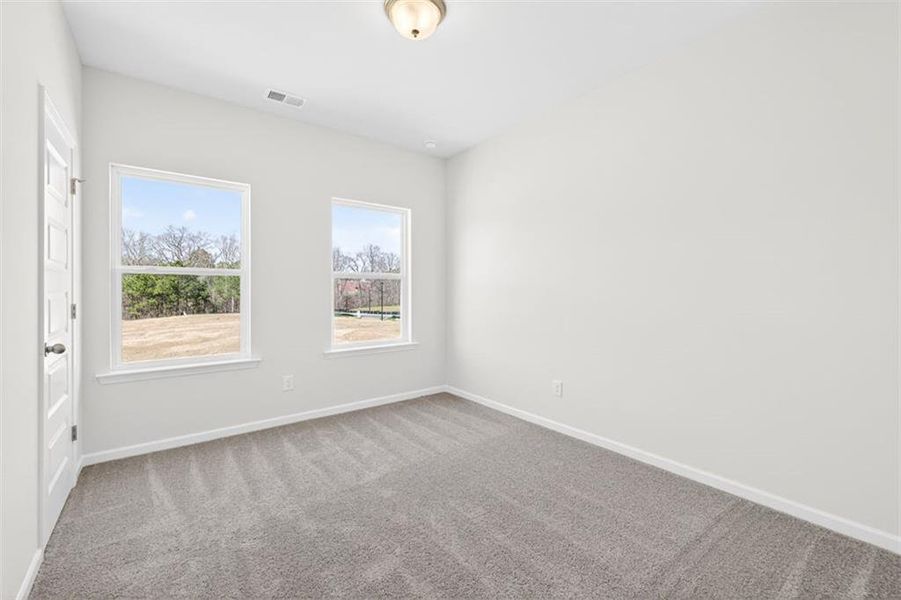 Spacious, unfurnished interior of a new home in Fuller Station, Loganville (Image 19). Spacious, unfurnished interior of a new home in Fuller Station, Loganville (Image 19).
