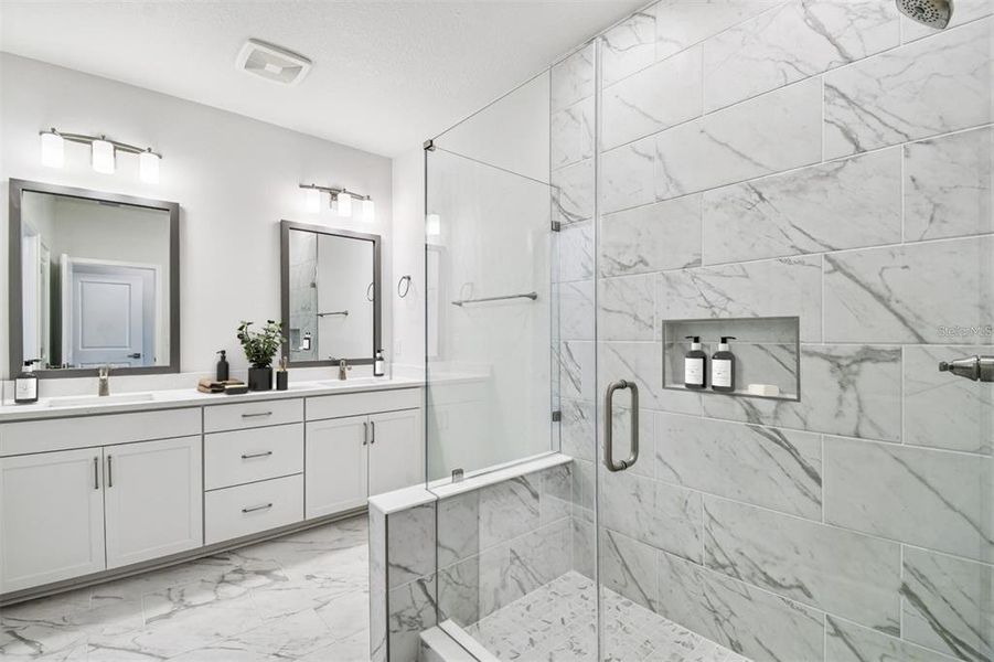 Furnished interior view inside a new home in Apex at Seminole Heights, Tampa (Image 10).