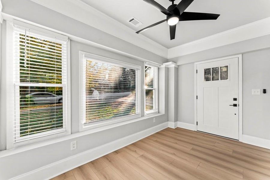 Spacious, unfurnished interior of a new home in , Atlanta (Image 22). Spacious, unfurnished interior of a new home in , Atlanta (Image 22).