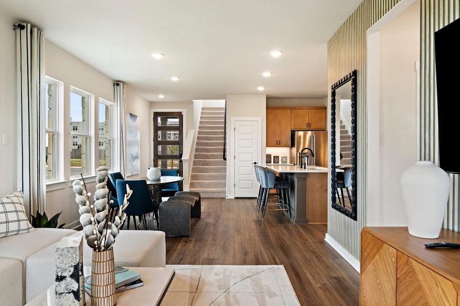 Furnished interior view inside a new home in Park Central, Georgetown (Image 13).