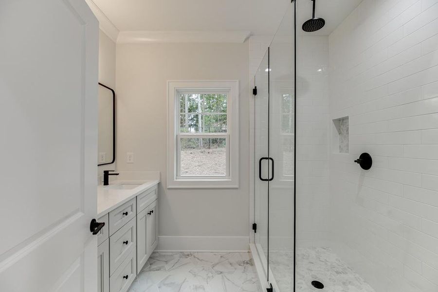 Furnished interior view inside a new home in , Pendergrass (Image 11).