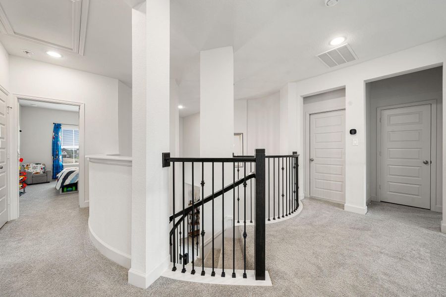 Furnished interior view inside a new home in , Manvel (Image 28).