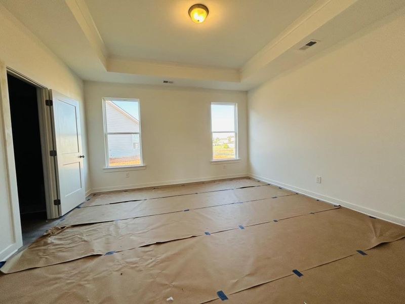 In-progress construction of a new home in Sutton's Landing, Statham, GA (Image 22).