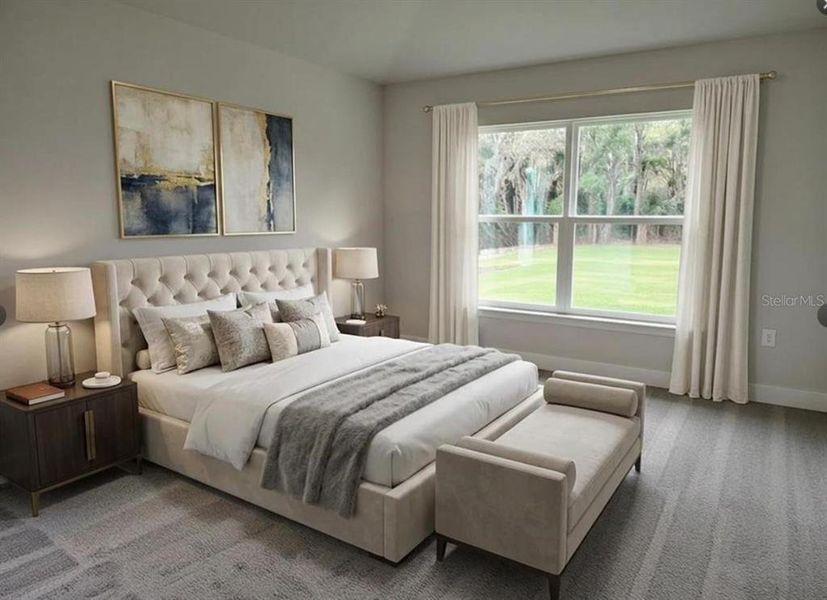 Furnished interior view inside a new home in , Inverness (Image 7).