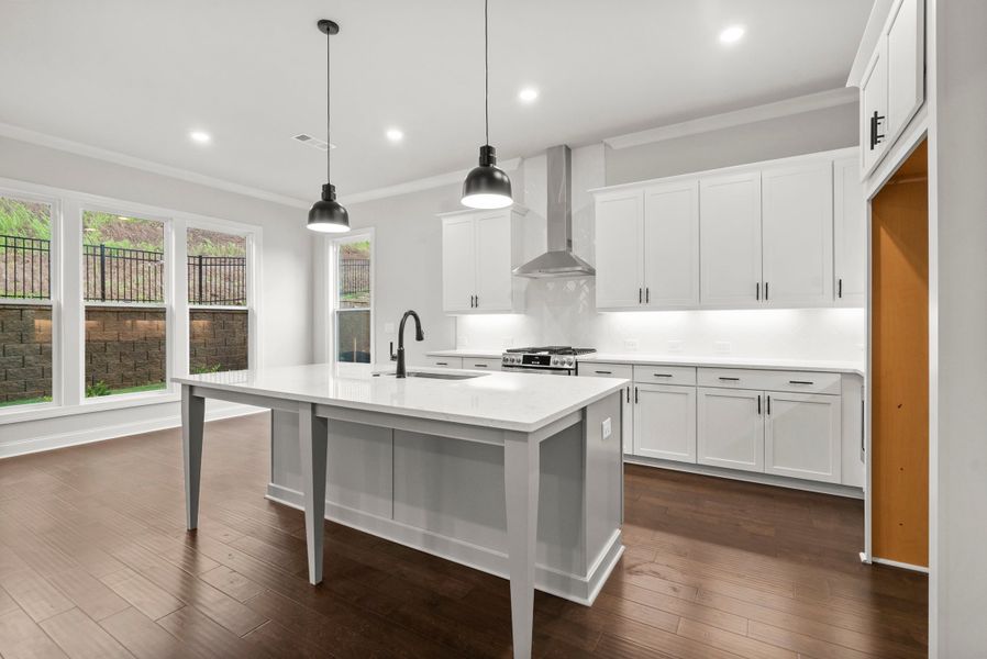 Representative furnished interior of a home built from the The Cameron by The Providence Group in Palisades Single Family, Cumming (Image 10).