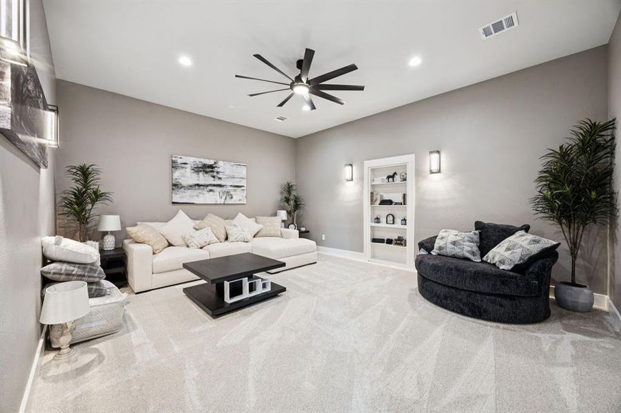 Furnished interior view inside a new home in , Lone Oak (Image 9).