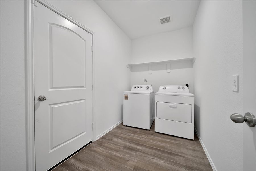 Furnished interior view inside a new home in Breckenridge Forest, Spring (Image 12).