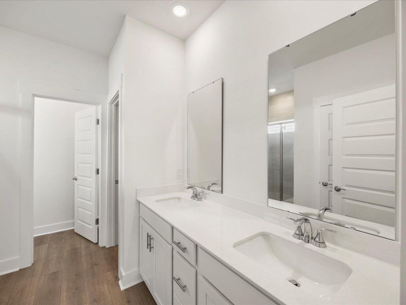 Furnished interior view inside a new home in The Coves at Lakes of Cane Bay, Summerville (Image 9). Furnished interior view inside a new home in The Coves at Lakes of Cane Bay, Summerville (Image 9).