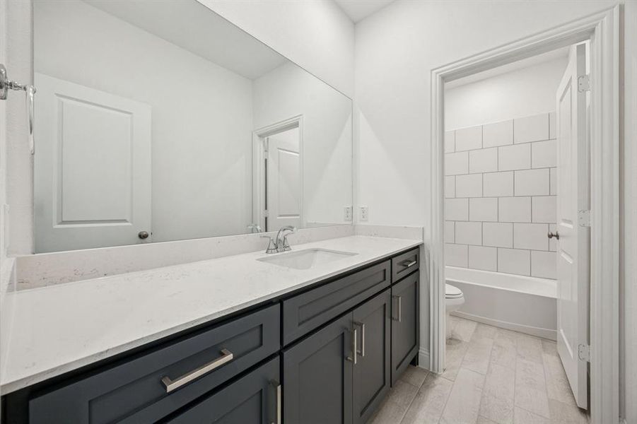 Furnished interior view inside a new home in Sicily, Princeton (Image 10).