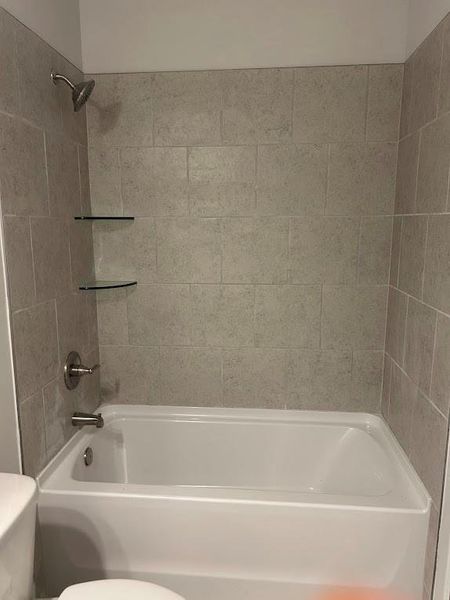 Furnished interior view inside a new home in Towns at Enclave, Lawrenceville (Image 5).