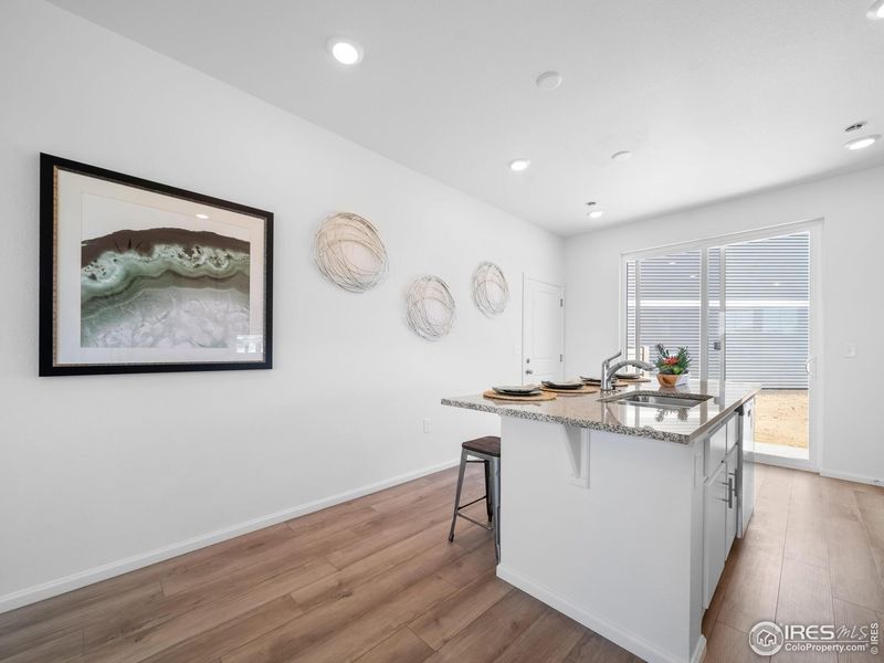 Furnished interior view inside a new home in , Johnstown (Image 13).