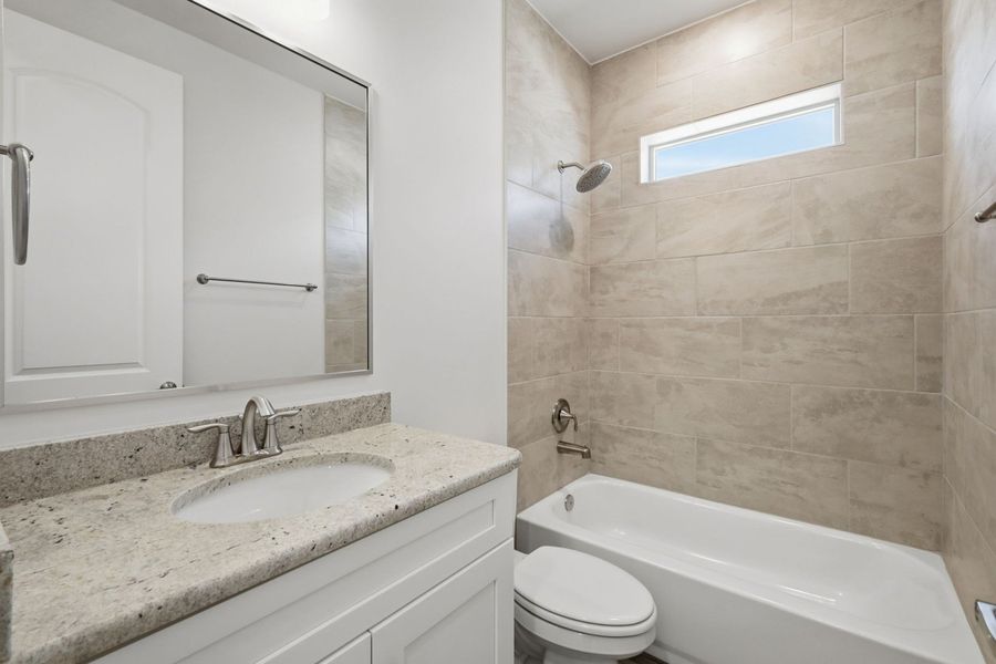 Furnished interior view inside a new home in Emerald Estates, El Paso (Image 10).