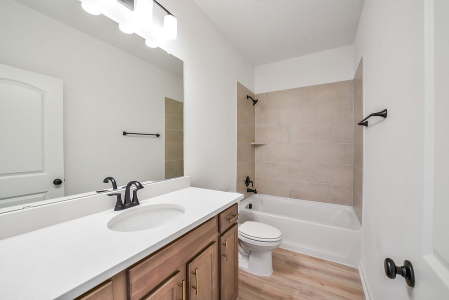 Furnished interior view inside a new home in Mostyn Springs, Magnolia (Image 15).