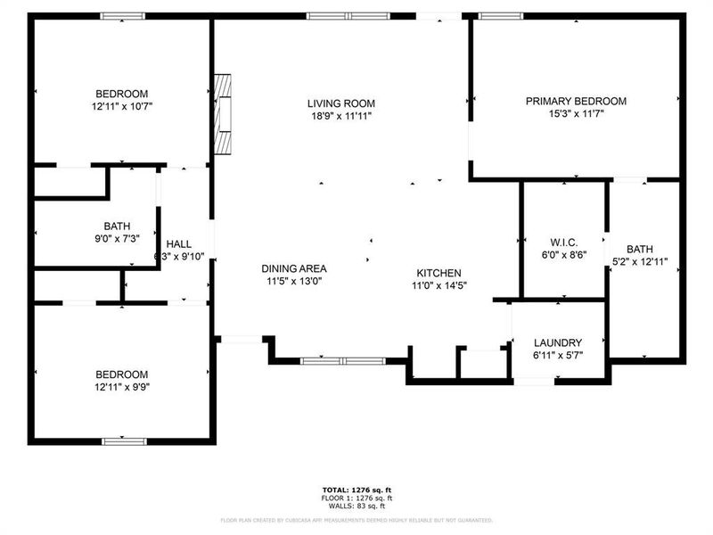2D floor plan layout of this home in , Malakoff, TX (Image 3).