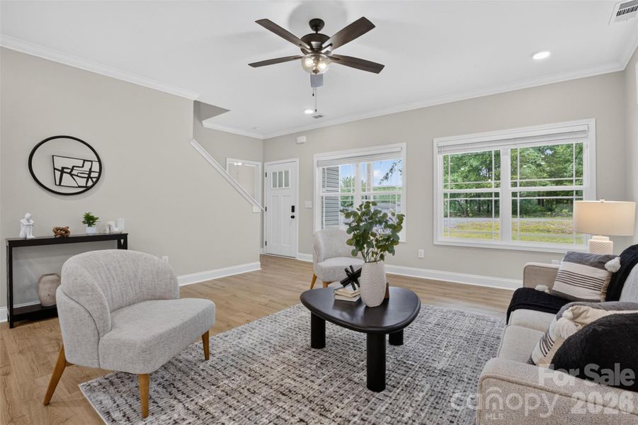 Furnished interior view inside a new home in , Lancaster (Image 7). Furnished interior view inside a new home in , Lancaster (Image 7).