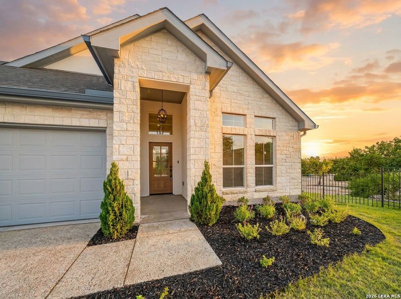 Exterior details and patio area of a home in , Kerrville (Image 23). Exterior details and patio area of a home in , Kerrville (Image 23).