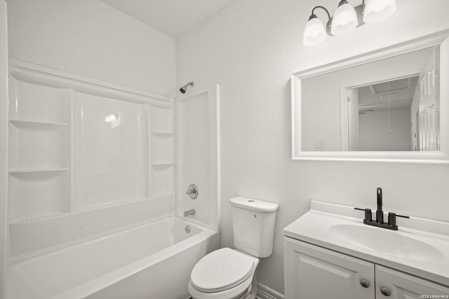 Furnished interior view inside a new home in , San Antonio (Image 14).