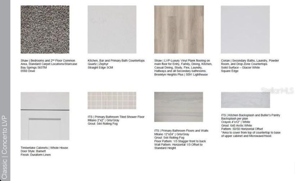 Sample of building materials used in homes in Esplanade at Skye Ranch, Sarasota (Image 13). Sample of building materials used in homes in Esplanade at Skye Ranch, Sarasota (Image 13).