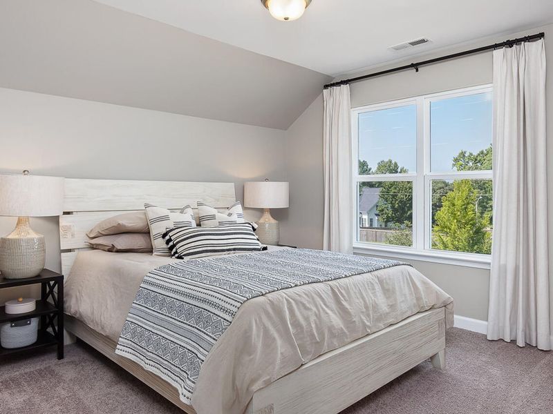 Furnished interior view inside a new home in Wellers Knoll, Lillington (Image 15). Furnished interior view inside a new home in Wellers Knoll, Lillington (Image 15).