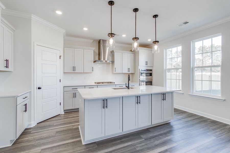 Furnished interior view inside a new home in Hendrix Farms, Lexington (Image 10).