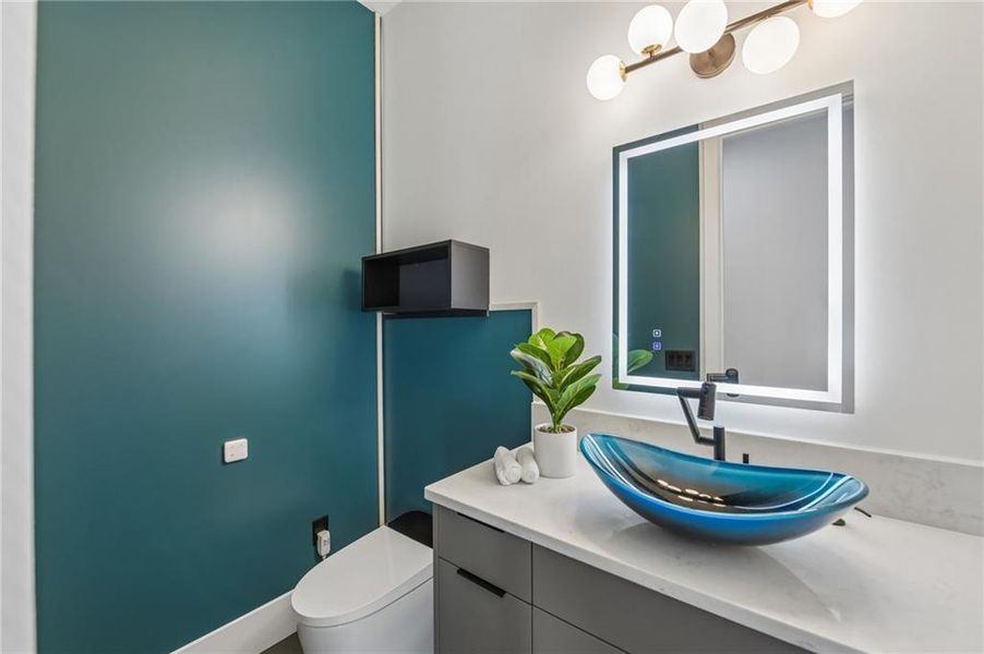 Furnished interior view inside a new home in , Hoschton (Image 21).