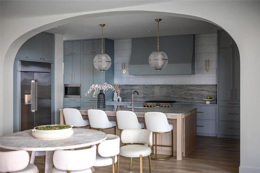 Furnished interior view inside a new home in , Dallas (Image 14).