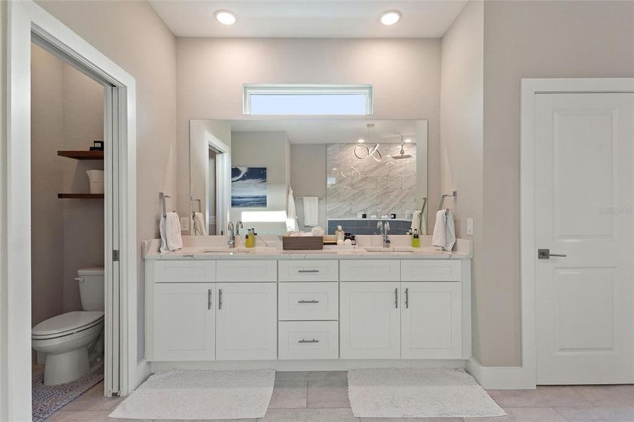 Furnished interior view inside a new home in , Punta Gorda (Image 10).