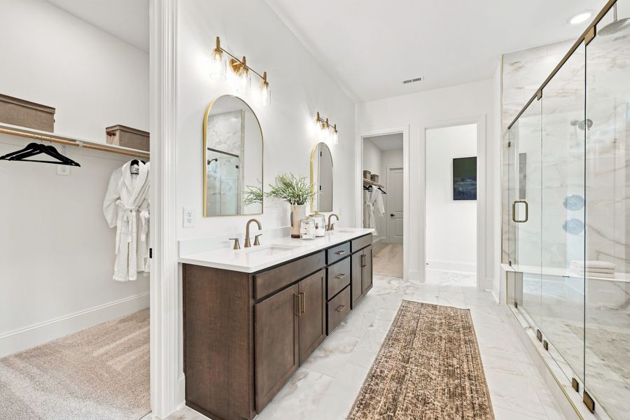 Representative furnished interior of a home built from the The Barrington by Davidson Homes LLC in Ashland, Holly Springs (Image 27).