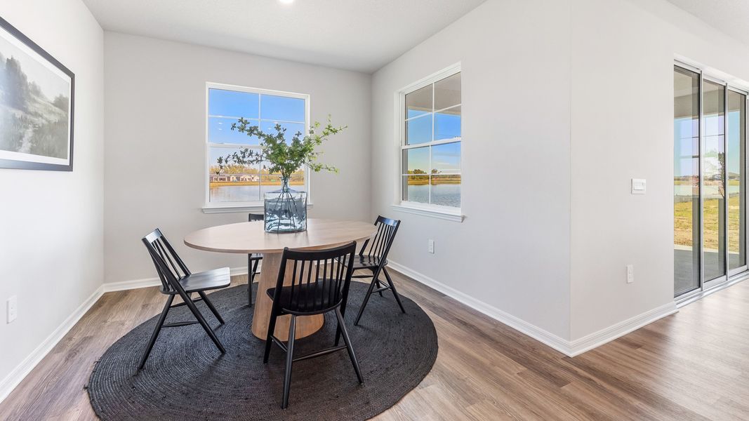 Representative furnished interior of a home built from the Camden by D.R. Horton in Solera at Lakewood Ranch, Lakewood Ranch (Image 19).