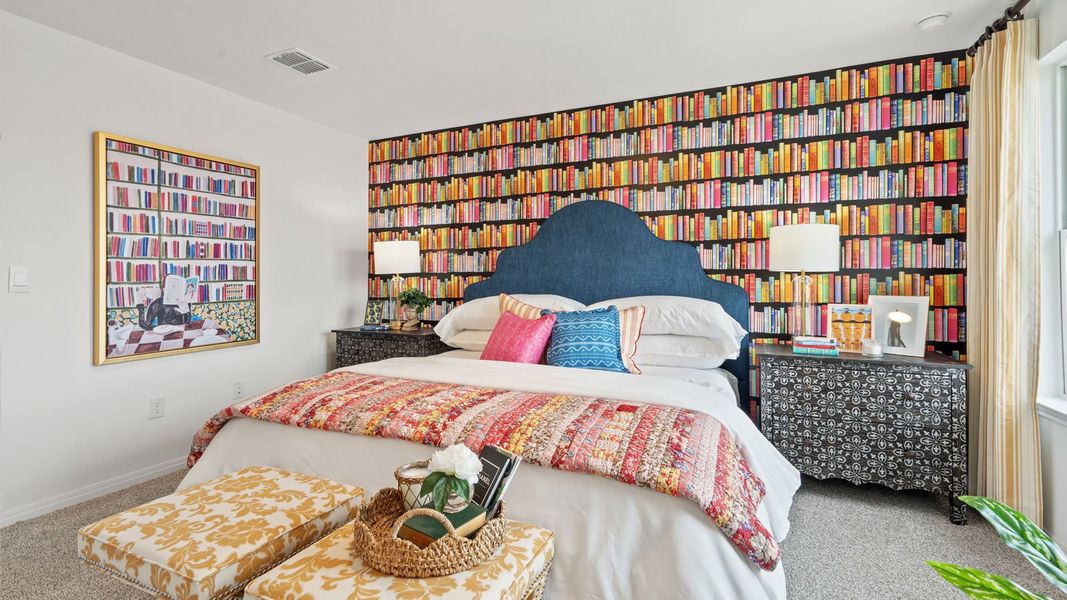 Furnished interior view inside a new home in Avery Centre, Round Rock (Image 30).