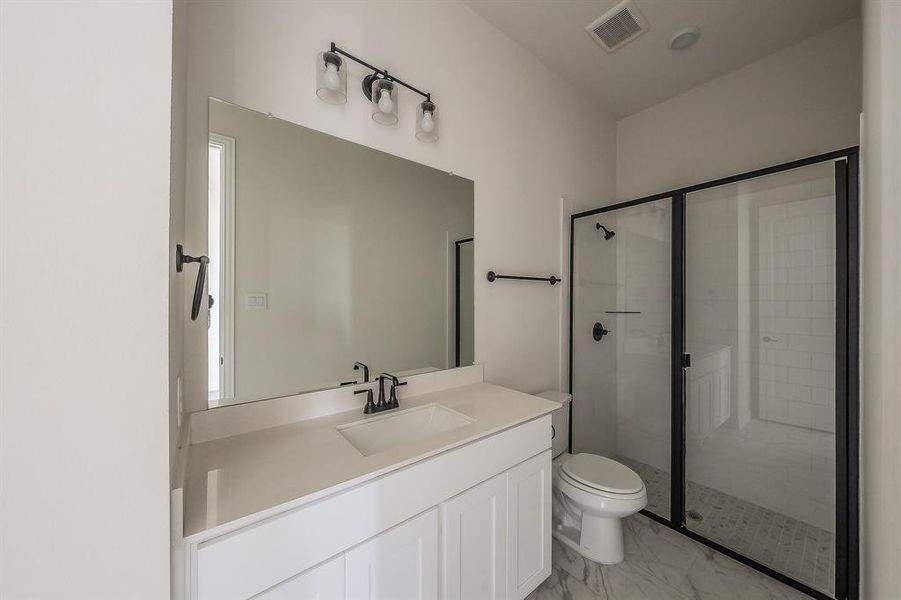 Furnished interior view inside a new home in Matthews Farms, Venus (Image 12).