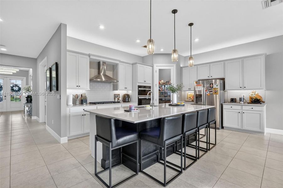 Furnished interior view inside a new home in , Port St. Lucie (Image 40).