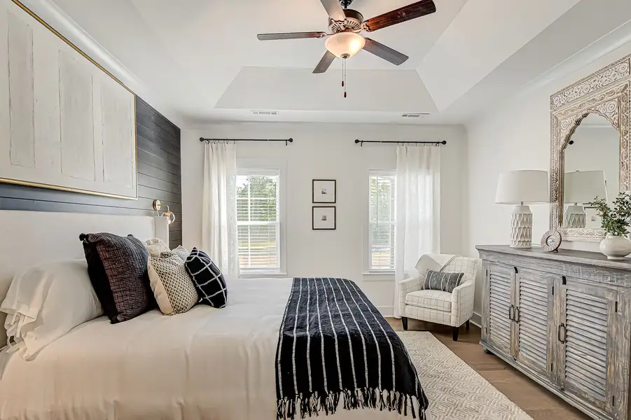 Representative furnished interior of a home built from the Jacob - Vanguard Collection by Mungo Homes in Meadow Valley, High Point (Image 6).