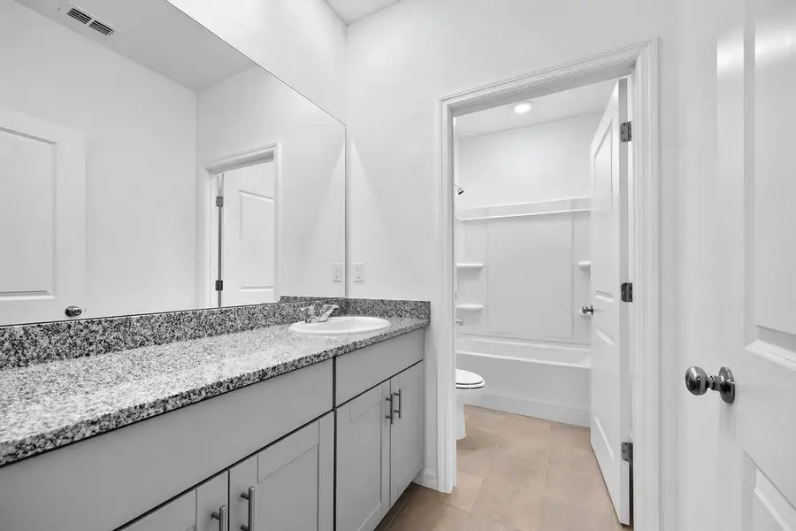 Furnished interior view inside a new home in Coopers Meadow, Jacksonville (Image 13).