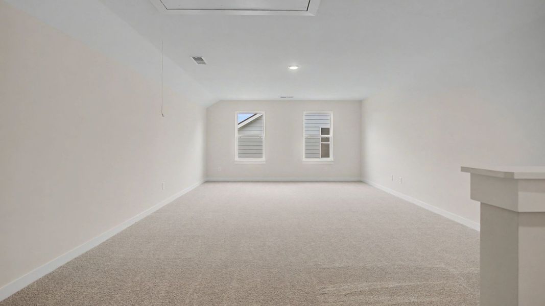 Furnished interior view inside a new home in Cottages of Bearwood, Mount Pleasant (Image 35).