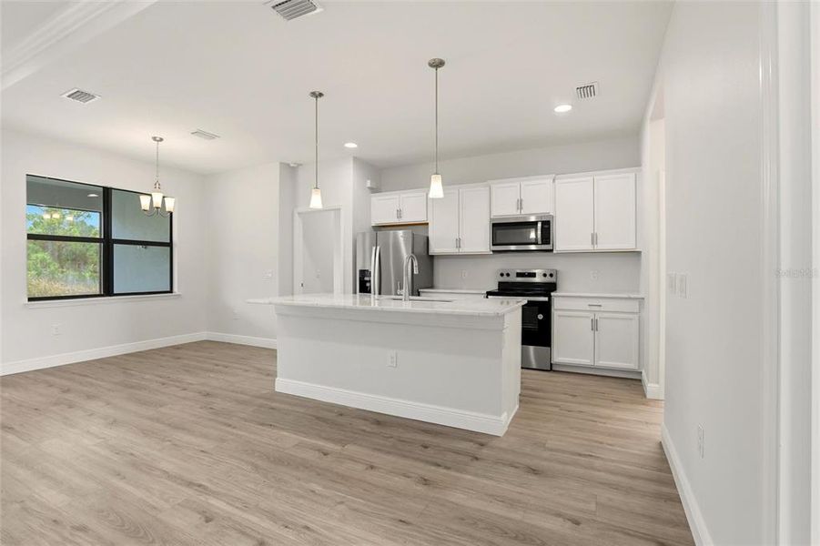 Furnished interior view inside a new home in , North Port (Image 7).