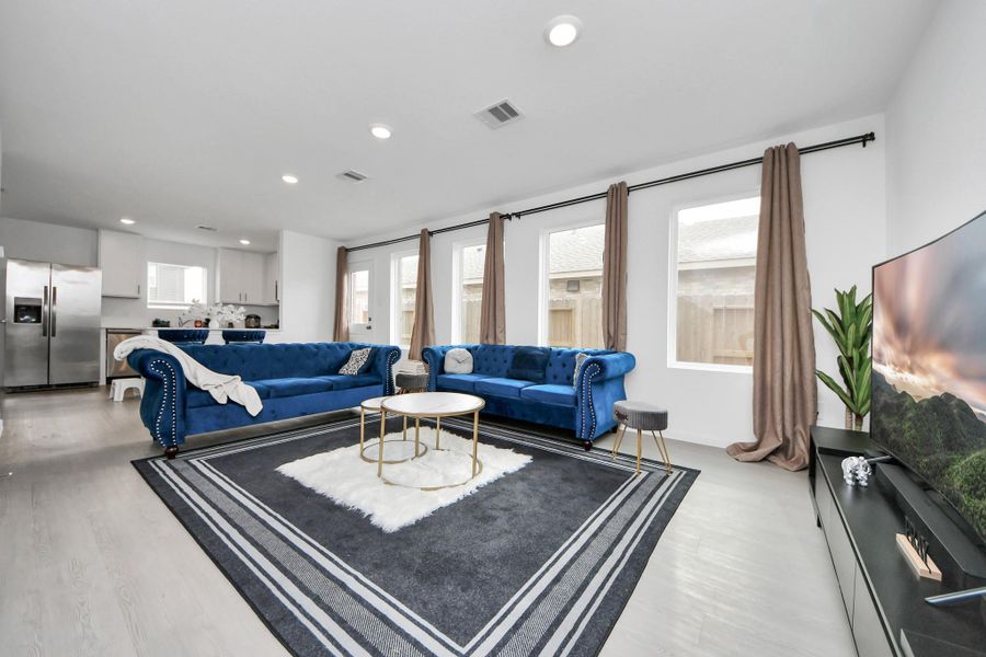 Furnished interior view inside a new home in , Hockley (Image 5).