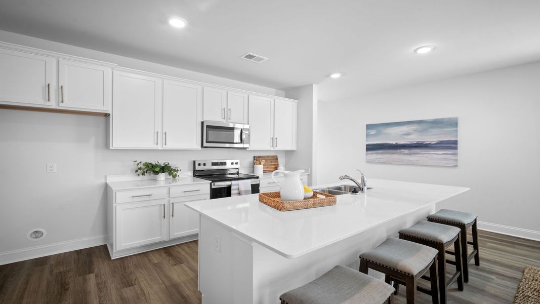 Furnished interior view inside a new home in The Retreat at East Argent, Ridgeland (Image 15). Furnished interior view inside a new home in The Retreat at East Argent, Ridgeland (Image 15).