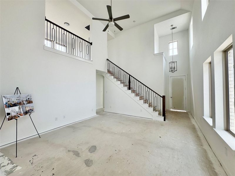 Spacious, unfurnished interior of a new home in Pomona: 40ft. lots, Manvel (Image 7). Spacious, unfurnished interior of a new home in Pomona: 40ft. lots, Manvel (Image 7).