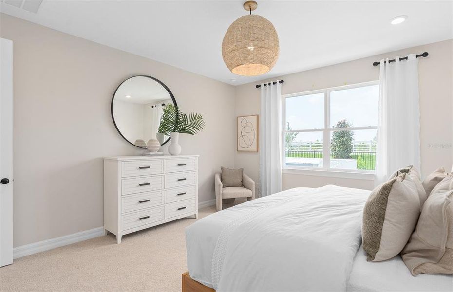 Furnished interior view inside a new home in The Estates at Nona Sound, Orlando (Image 14).