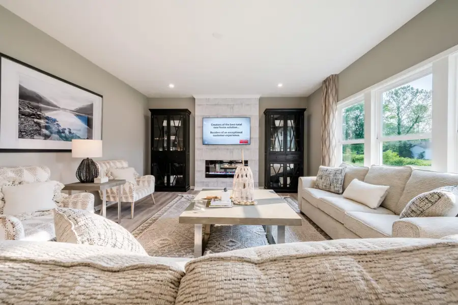 Representative furnished interior of a home built from the Yosemite by Fischer Homes in Cherry Glen, Euharlee (Image 9).