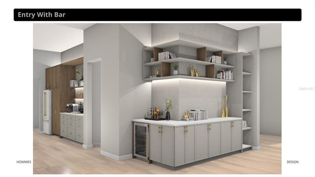 Furnished interior view inside a new home in , Winter Park (Image 9).