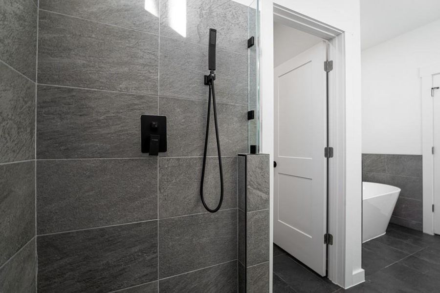 Close-up of interior finishes inside a home in , Bastrop (Image 13).