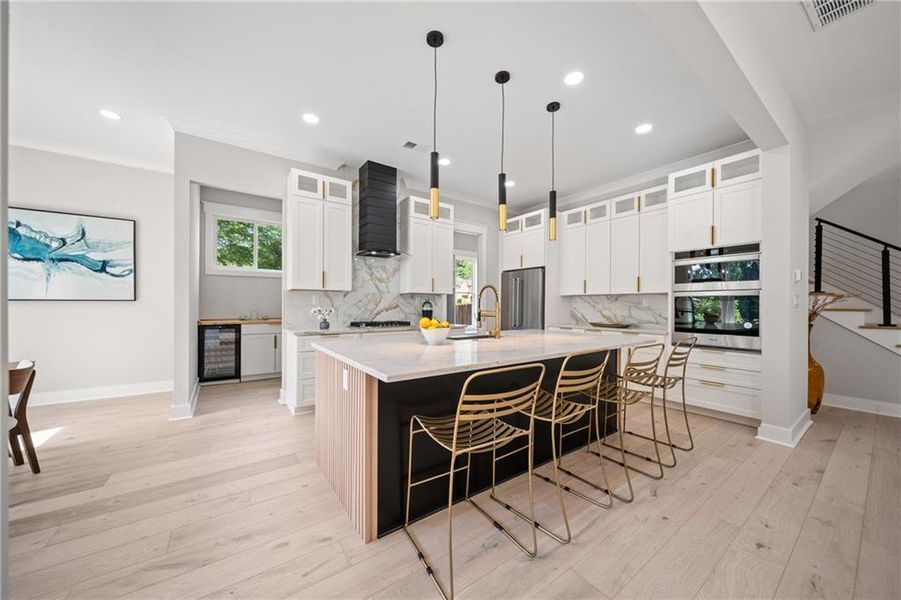 Furnished interior view inside a new home in , Acworth (Image 44).