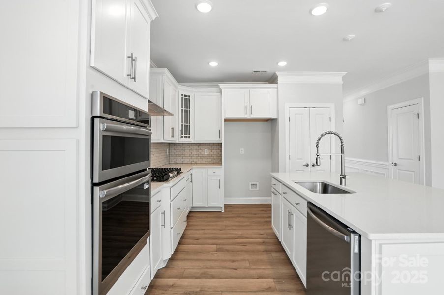 Furnished interior view inside a new home in Hampton Woods, Charlotte (Image 4).